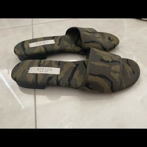 Camo sandals